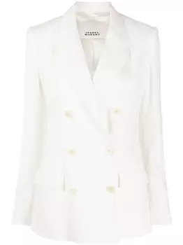 ISABEL MARANT двубортный блейзер Sheril, белый