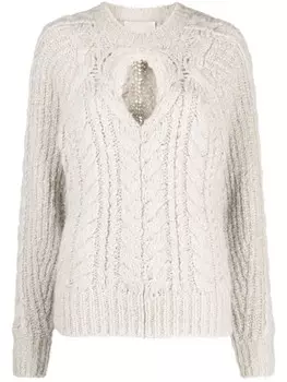 ISABEL MARANT джемпер Noelys, серый