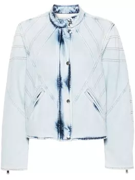 ISABEL MARANT джинсовый пуховик Chady, синий