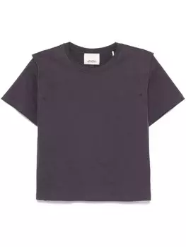 ISABEL MARANT футболка Zelitos, фиолетовый