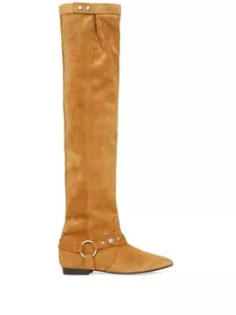 ISABEL MARANT кожаные ботинки, коричневый