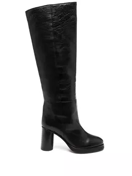 ISABEL MARANT кожаные сапоги, черный