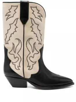 ISABEL MARANT кожаные сапоги Duerto, черный