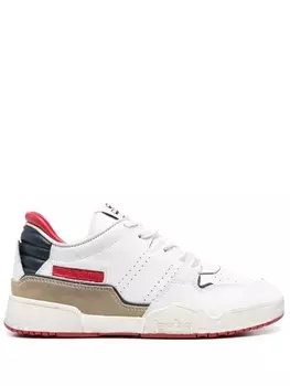 Кроссовки Isabel Marant Emree, белый/коричневый/красный/черный