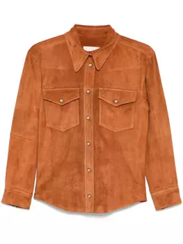 ISABEL MARANT рубашка Delcia, коричневый