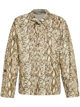 ISABEL MARANT рубашка Florida, нейтральный