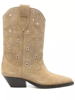 ISABEL MARANT сапоги Duerto 40, зеленый