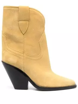 ISABEL MARANT сапоги на каблуке, желтый