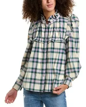 Isabel Marant toile Рубашка Idety, зеленый