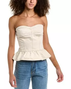 Isabel Marant toile Solizinia Топ, белый