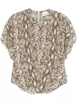 ISABEL MARANT топ Karlit, нейтральный