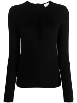 ISABEL MARANT узкая блузка с бюстье, черный