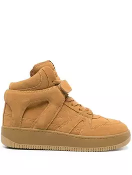 ISABEL MARANT высокие кроссовки Brooklee, коричневый
