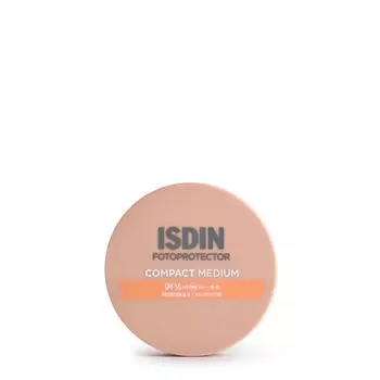 Isdin Fotoprotector Compact Medium Spf 50 10 г - Солнцезащитный крем с высокой степенью защиты