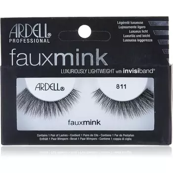 Искусственная норка 811 Накладные ресницы черные 25G, Ardell