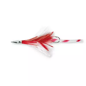 Искусственная приманка Diamond Jet Feather красно-белая WILLIAMSON
