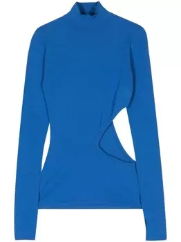 Issey Miyake джемпер Mellow, синий