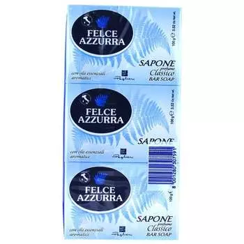 Итальянское мыло CLASSICO 3x100г FELCE AZZURRA