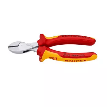 Изолированные диагональные плоскогубцы KNIPEX X-Cut 73 06 160