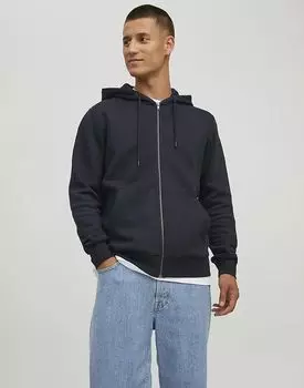 Jack & Jones – Черная куртка с капюшоном