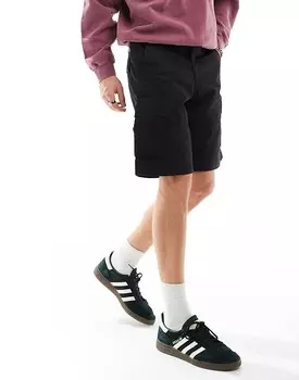 Jack & Jones – Черные шорты карго