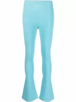 Jacquemus брюки bootcut, синий