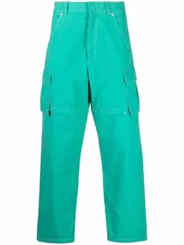 Jacquemus брюки карго, зеленый