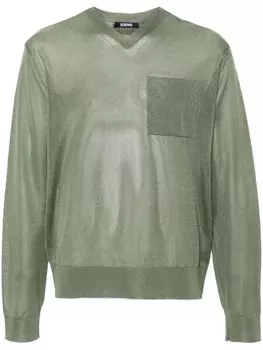 Jacquemus джемпер La Maille Paseo, зеленый