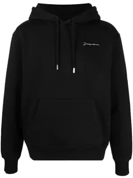 Jacquemus худи Le Sweatshirt Brod?, черный
