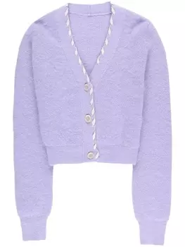 Jacquemus кардиган Lazo, фиолетовый