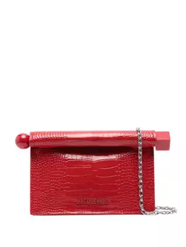 Jacquemus клатч La Petite Pochete Rond C, красный
