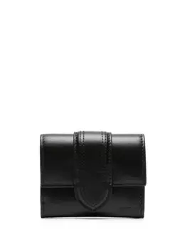 Jacquemus кошелек Le Compact Bambino, черный