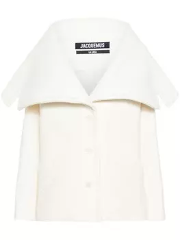 Jacquemus куртка Le Caban Caruso, белый
