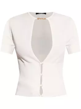 Jacquemus le Haut Pral топ, белый