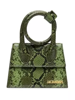 Мини-сумка Jacquemus Le Chiquito noeud, зеленый