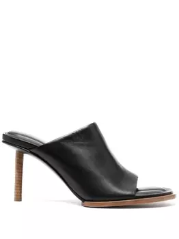 Jacquemus мюли Les Mules Rond Carr, черный