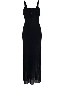 Jacquemus платье La Robe Maille Oranger, синий