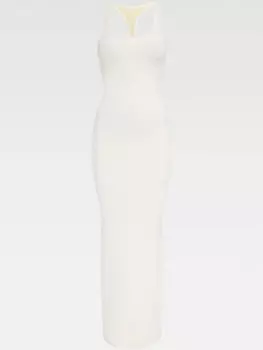 Jacquemus Платье макси Scala, белый