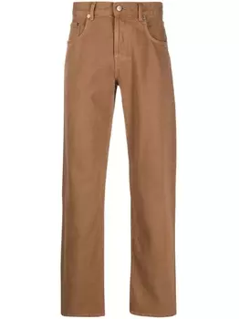 Jacquemus прямые джинсы Le De Nmes Fresa, коричневый