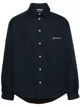Jacquemus пуховик Boulanger, синий