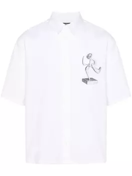 Jacquemus рубашка Cabri, черный