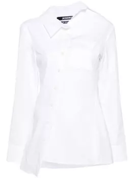 Jacquemus рубашка La Chemise Pablo, белый