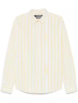 Jacquemus рубашка La Chemise Simon, желтый