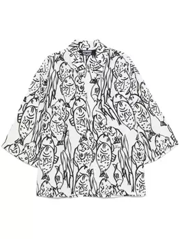 Jacquemus рубашка Le Chemise Aloe, белый