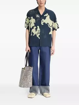 Jacquemus рубашка Simon, синий