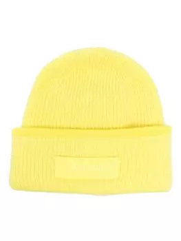 Jacquemus шапка бини Le Bonnet, желтый