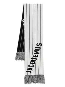 Jacquemus шарф L'Echarpe Liga, белый