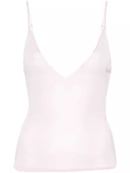 Jacquemus топ La Maille Spallina, розовый