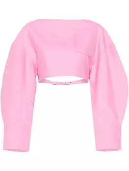 Jacquemus топ Le Haut, розовый