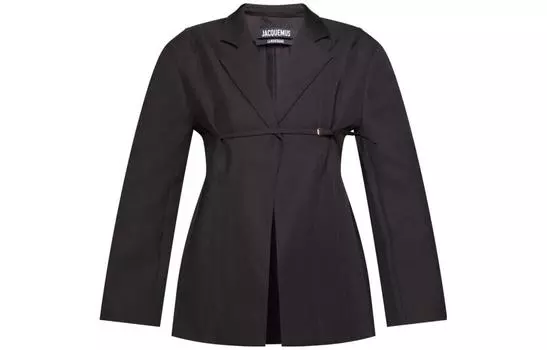 Куртка женская Jacquemus с ремешком, черный